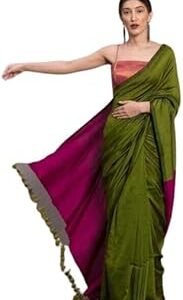 Fancy Cotton handloom Saree With Blouse Piece for Women