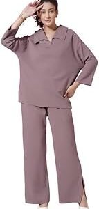 Women's Solid Co-Ord Set