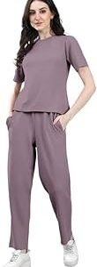 Co ord Set for Women Stylish, Top and Trouser Pant Set