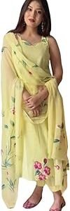 Womenâ€™s Viscose Straight Kurta Set | Lightweight Ethnic Wear for Daily & Festive Use, Kurti Set for Woman | Elegant Suit Set for Women Cotton | Women Kurta Sets with Dupatta Cotton