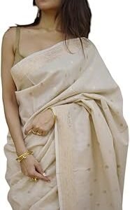 Women's Cotton Saree With Blouse Piece