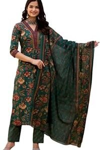 Kurta Pant and Dupatta Set for Women | Kurta Set for Women (K-71-118)