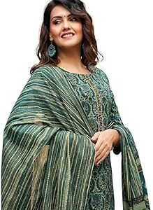 Women's Rayon Blend Floral Printed Straight Kurta Pant With Dupatta