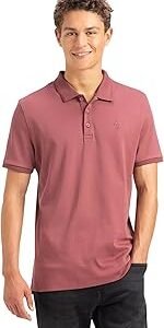 3912 Men's Super Combed Cotton Rich Regular Fit Solid Half Sleeve Polo T-Shirt