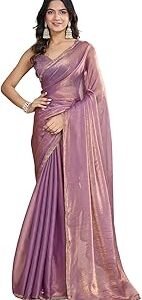 Women's Two Tone Fendy Chiffon Saree