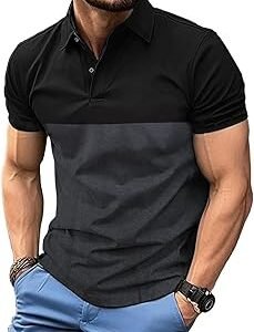 Men's Honeycomb Nylon Regular Fit Plain Polo T-Shirt