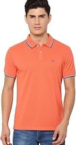 Men's Solid Regular Fit Polo