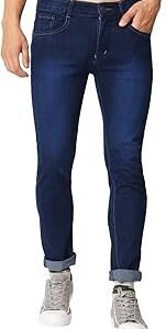 Jeans Pant for Men Slim Fit Stretchable Casual Look Breathable Fabric