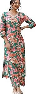 Women's Rayon Blend Kurta with Palazzo