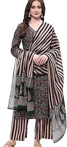 Women Cotton Tie & Dye Unstitched Suit Set