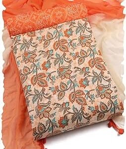 Women's Cotton Unstitched Dress Material