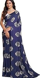 Art Silk Geometric Printed Saree