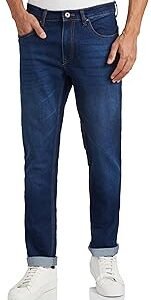 Men's Cotton Rich Stretchable Slim Fit Jeans | Casual Denim