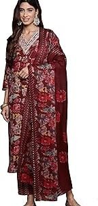 Women's Silk Blend Kurta Set