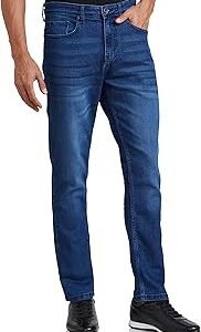 Men's Cotton Rich Stretchable Relaxed Fit Jeans | Casual Denim