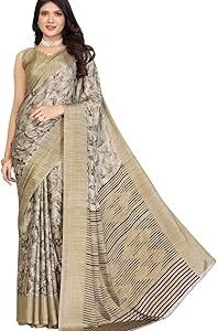 Women's Tussar Silk Printed Saree With Blouse Material |saree for Women | saree collection 2025 | New Sari | Latest Saree