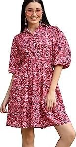 Women's Dress | One Piece Dress for Women | Standard Length Dresses for Women | Trendi Dress for Women | Dress