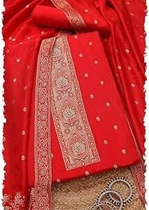 Women's Silk Blend Unstitched Dress Material