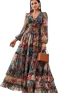 Dress for Women || Western Dresses for Women || One Piece Maxi Dress (L-29-31-1)