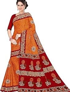 Women's Plain Weave Pure Cotton Saree Without Blouse Piece(AB36_Parent)