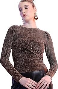Women's Party Fit Full Sleeve Regular Fit Tops